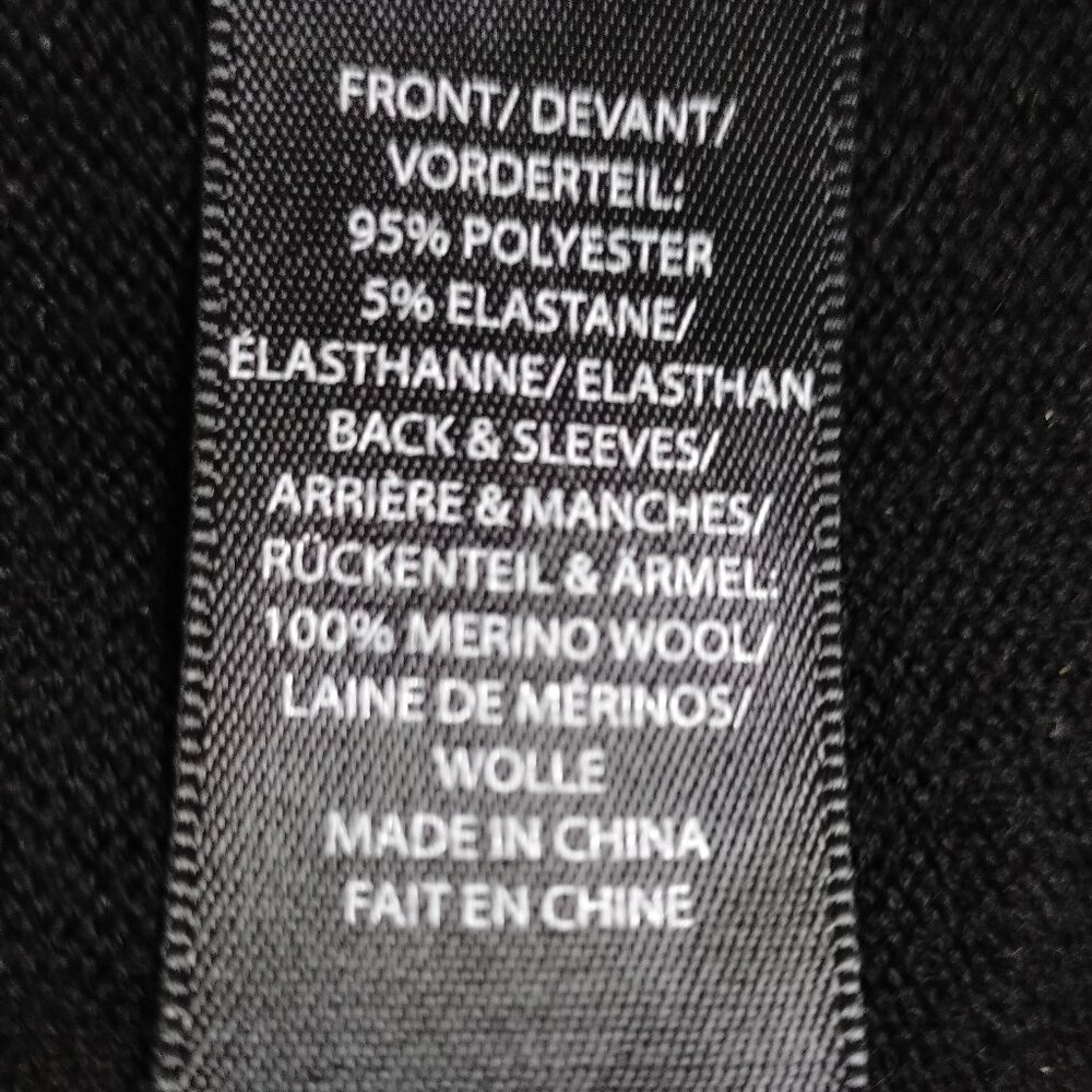 Pink Tartan Cardigan, Merino Wool with Floral Satin Front, XS - Picture 11 of 12